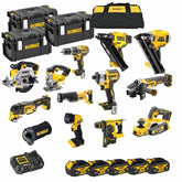 DeWalt TDKIT12X5 XR 18V 12 Piece Power Tool Kit with 5x 4.0Ah Batteries